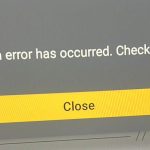 An Unknown Error Has Occurred – Check Your URL & Connection Fix on amazon stick