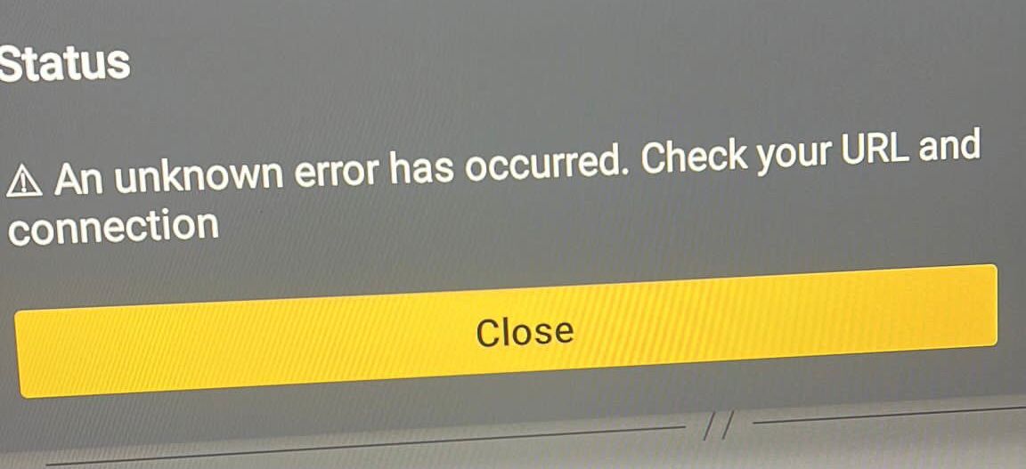 Read more about the article An Unknown Error Has Occurred – Check Your URL & Connection Fix on amazon stick