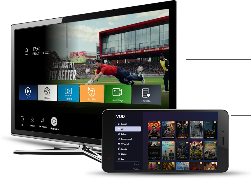 iview iptv on android device